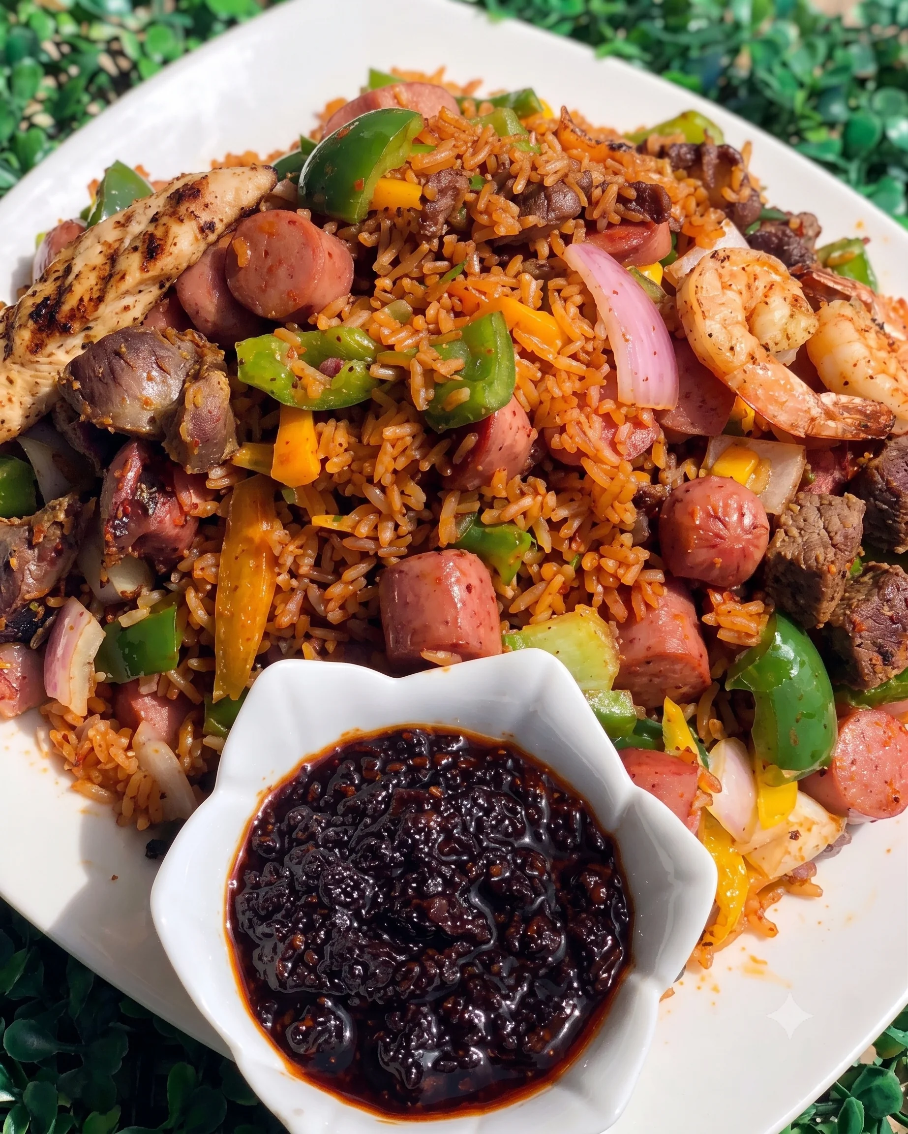 Assorted Jollof